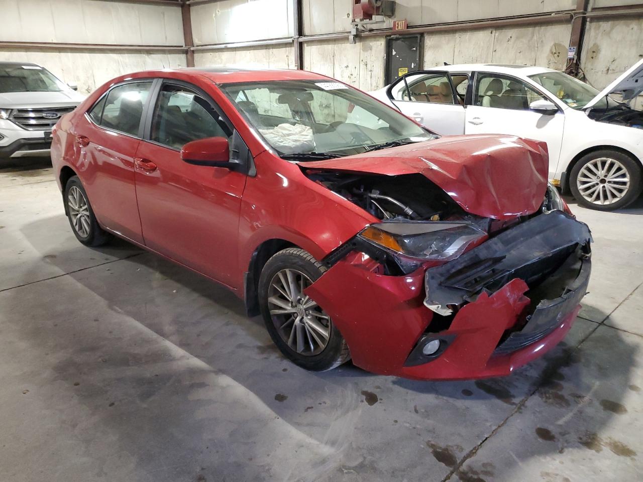 2015 Toyota Corolla VIN 5YFBURHE5FP251175 Copart auction photo, front end / minor dent/scratches damage thumbnail 4