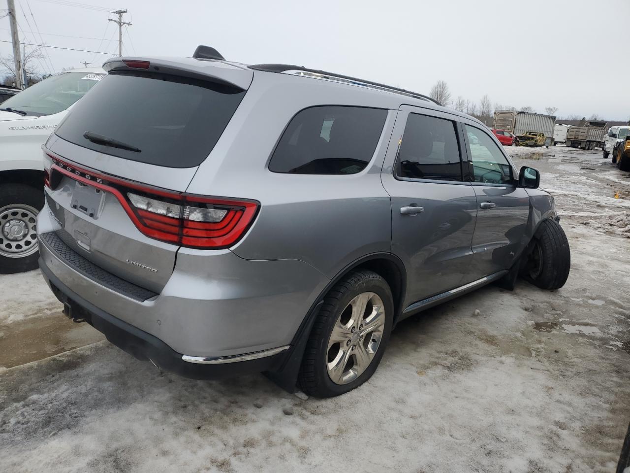 2015 Dodge Durango VIN 1C4RDJDG9FC161365 Copart auction photo, front end damage thumbnail 3