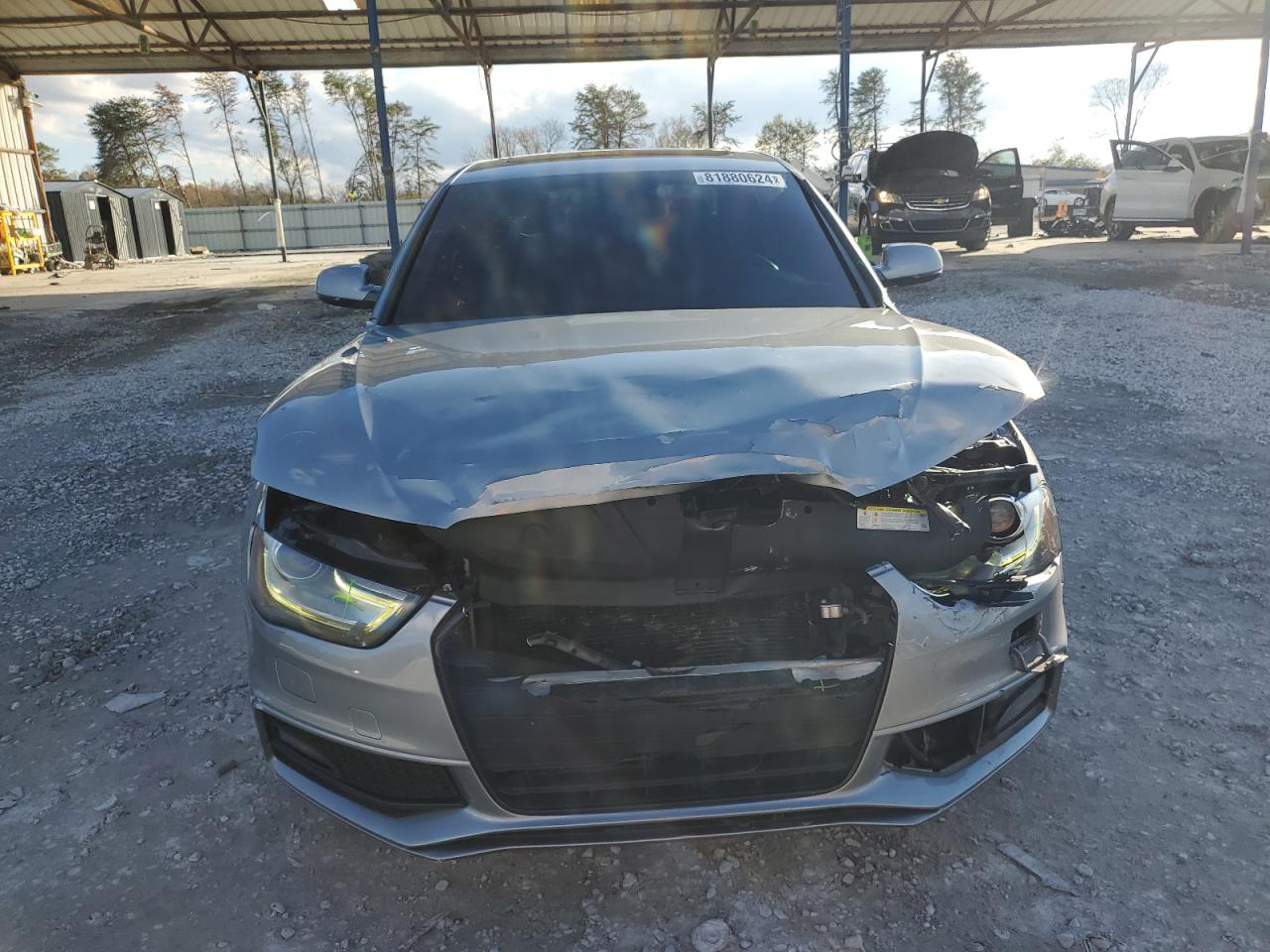 2015 Audi A4 VIN WAUFFAFL7FN016561 Copart auction photo, front end / minor dent/scratches damage thumbnail 5