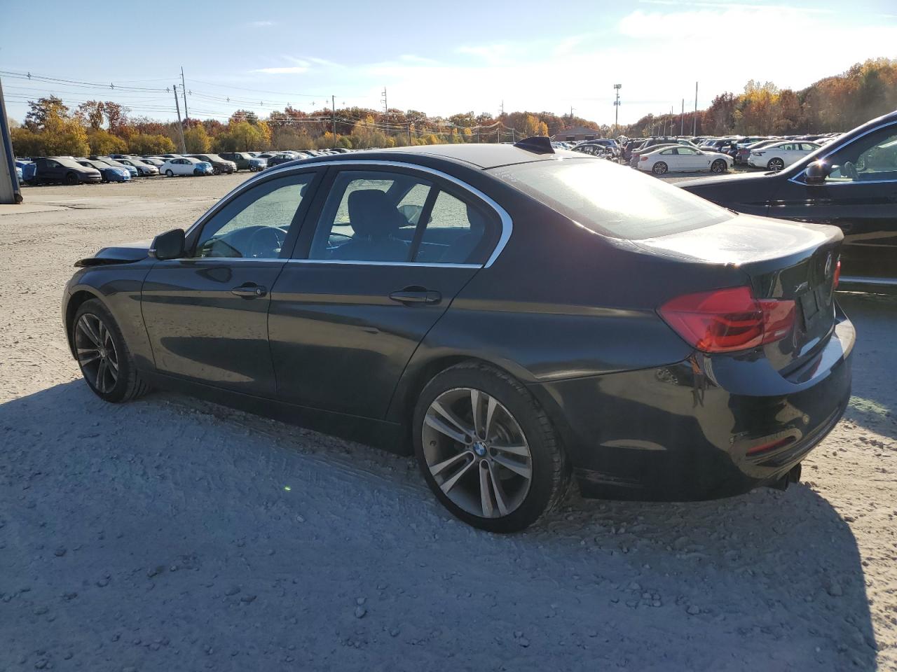 2017 BMW 3er VIN WBA8D9C33HA004905 Copart auction photo, front end damage thumbnail 2