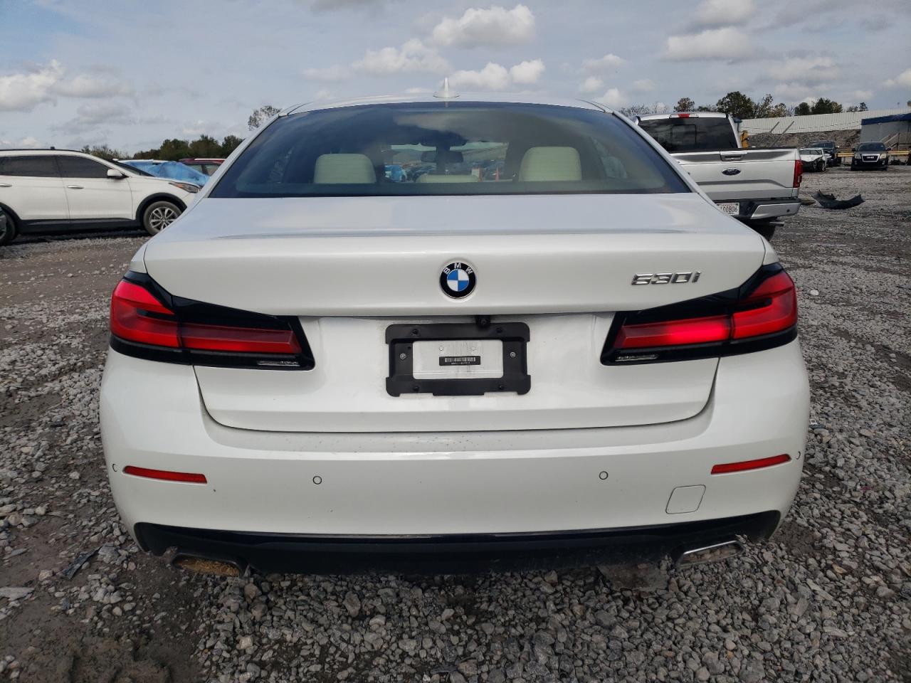 2021 BMW 5er VIN WBA53BH01MCF75127 Copart auction photo, front end damage thumbnail 6