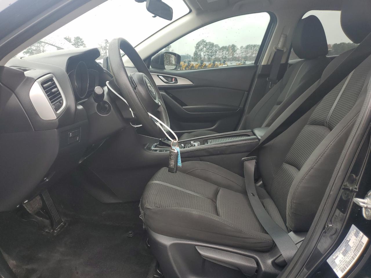2017 Mazda 3 VIN 3MZBN1U73HM109663 Copart auction photo, front end damage thumbnail 7