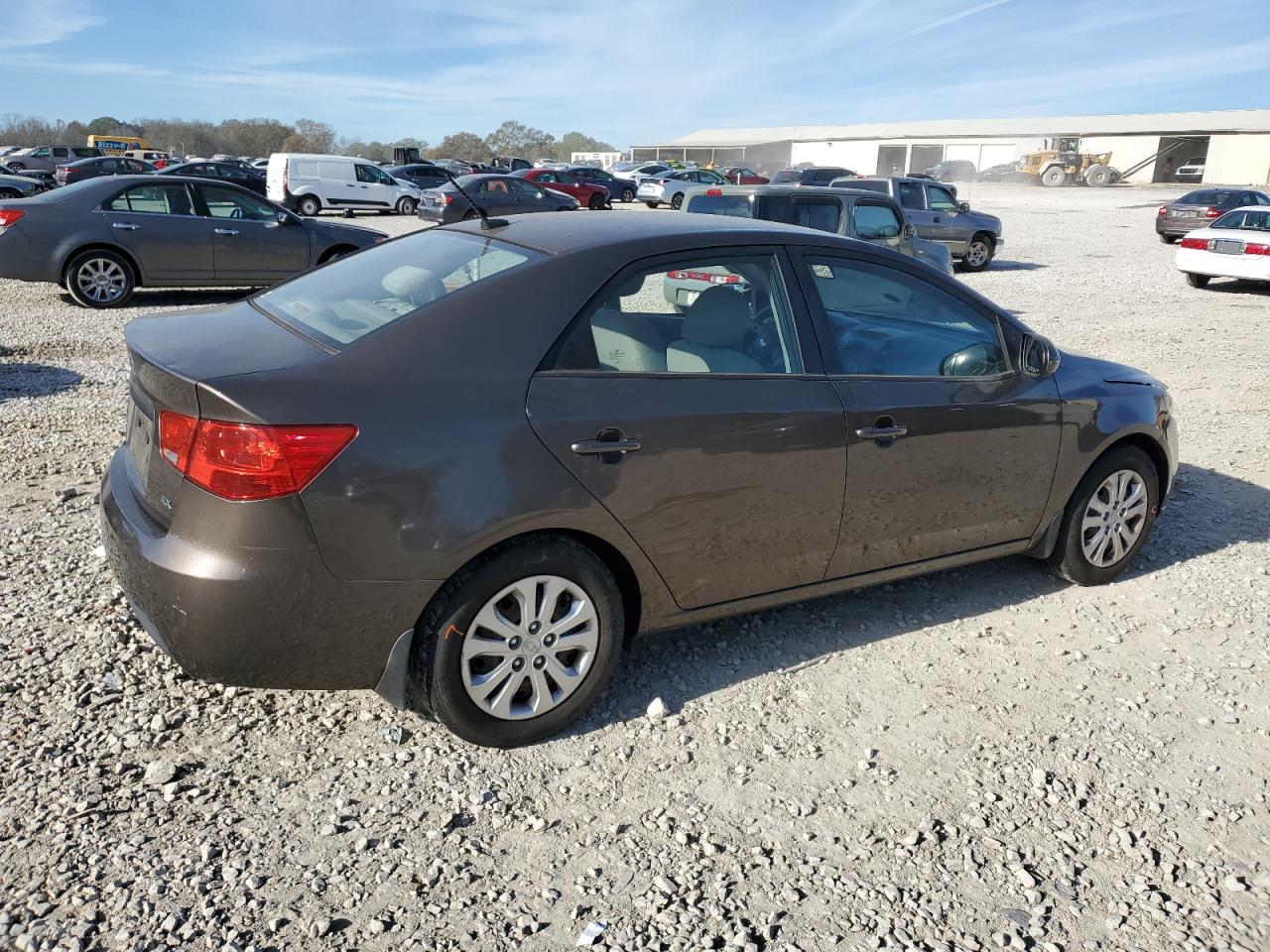 2013 KIA Forte VIN KNAFU4A25D5712192 Copart auction photo, side damage thumbnail 3