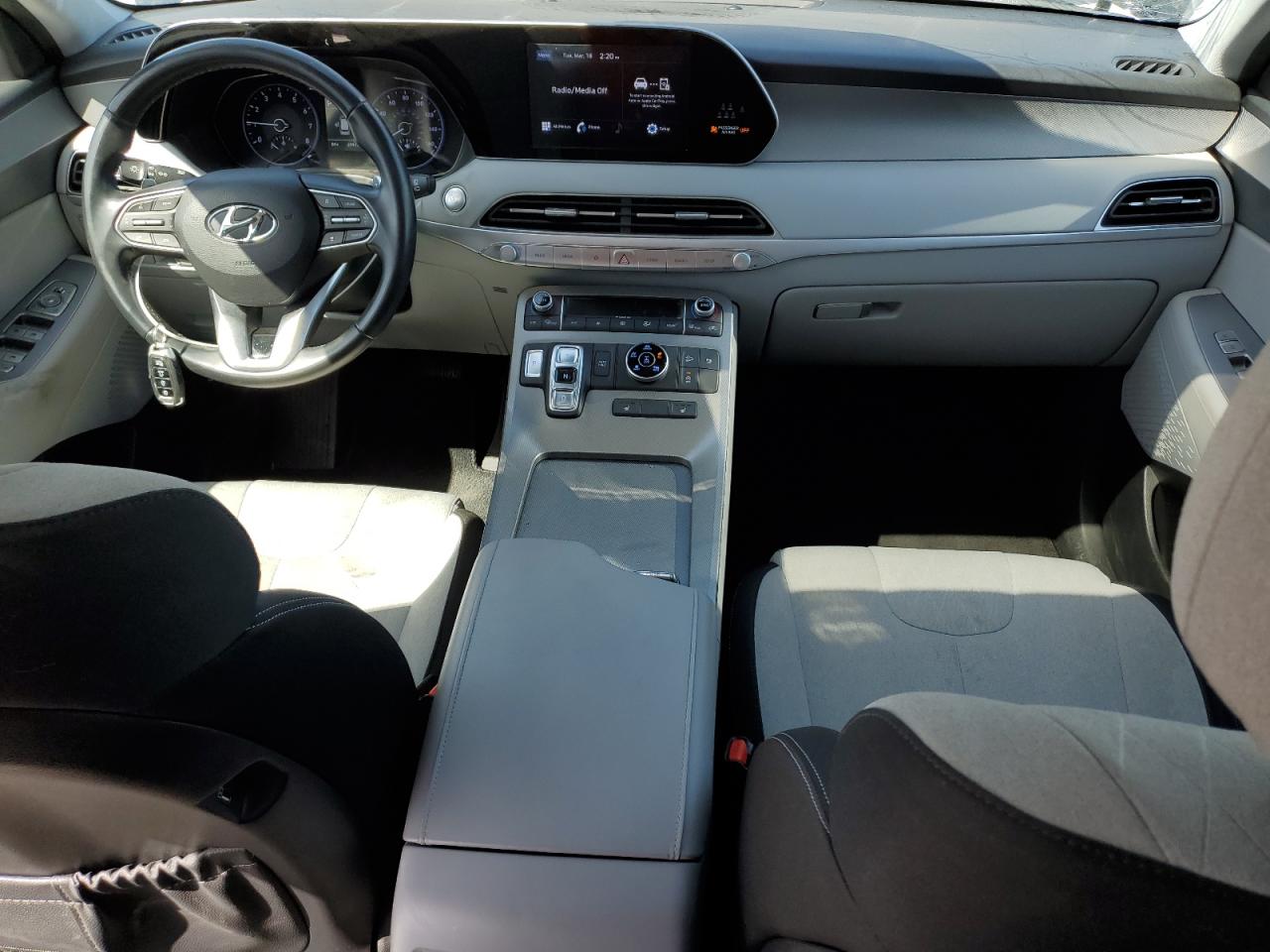2022 Hyundai Palisade VIN KM8R2DHE8NU464299 Copart auction photo, hail damage thumbnail 8