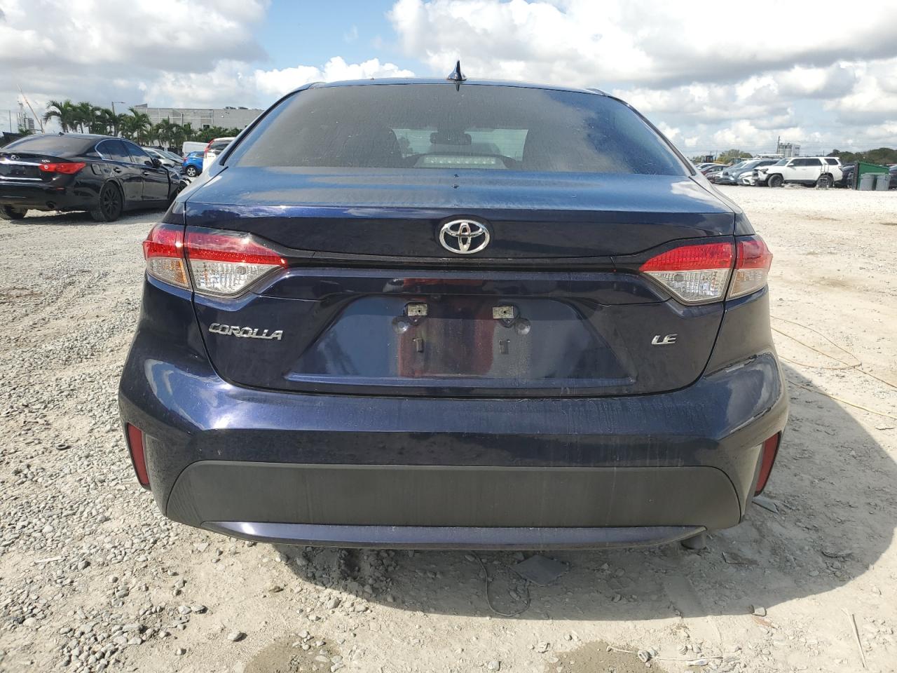 2022 Toyota Corolla VIN 5YFEPMAE9NP391228 Copart auction photo, front end / minor dent/scratches damage thumbnail 6