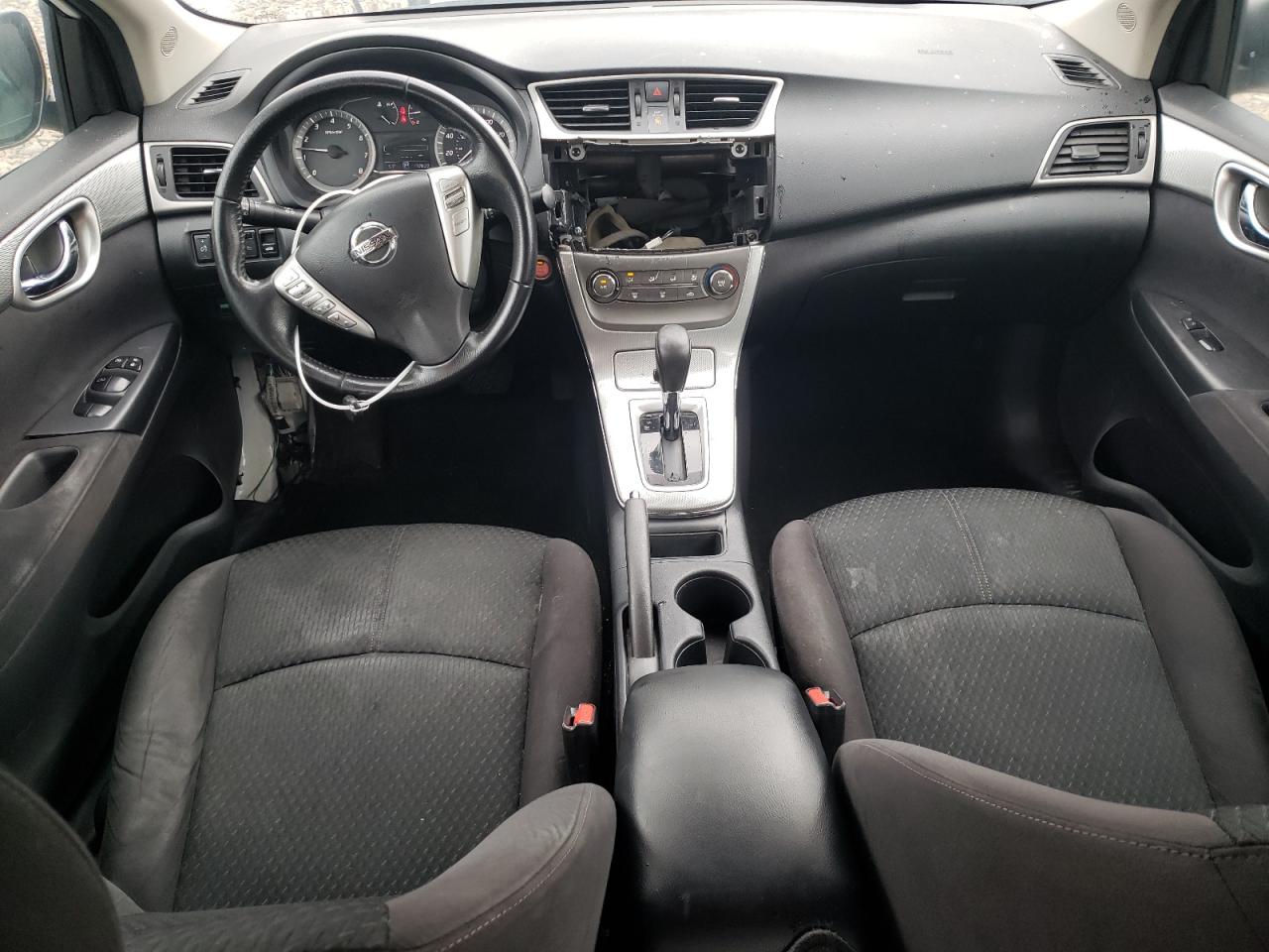 2013 Nissan Sentra VIN 3N1AB7APXDL709856 Copart auction photo, rear end damage thumbnail 8