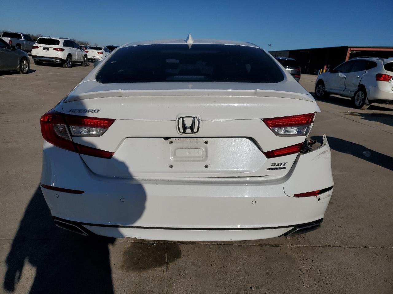 2019 Honda Accord VIN 1HGCV2F95KA002776 Copart auction photo, all over damage thumbnail 6