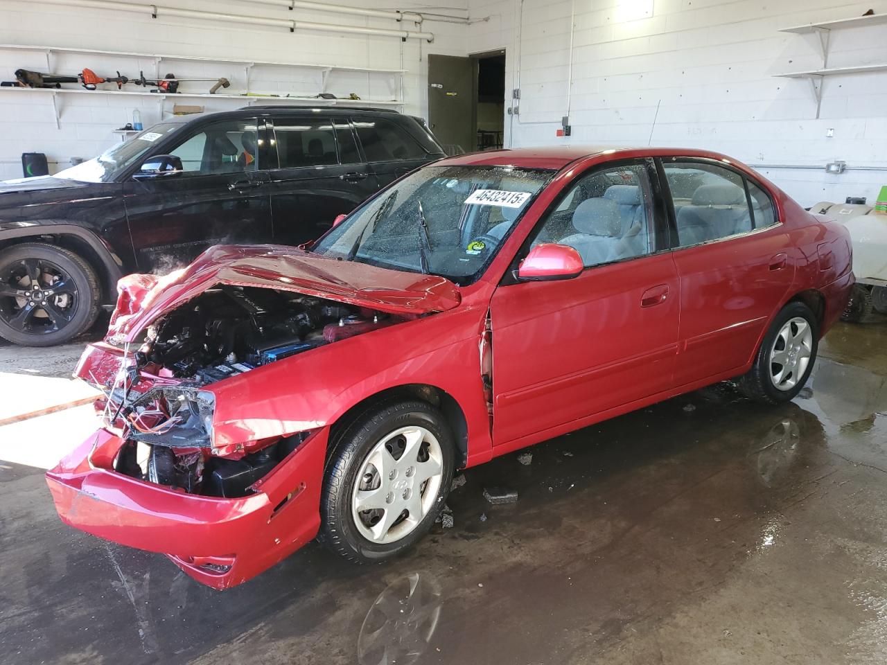 2005 Hyundai Elantra VIN KMHDN46DX5U073764
