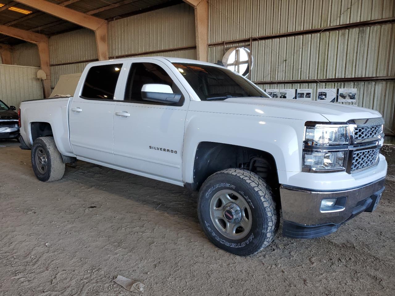 2015 Chevrolet Silverado VIN 3GCPCREC0FG321263 Copart auction photo, rear end / side damage thumbnail 4