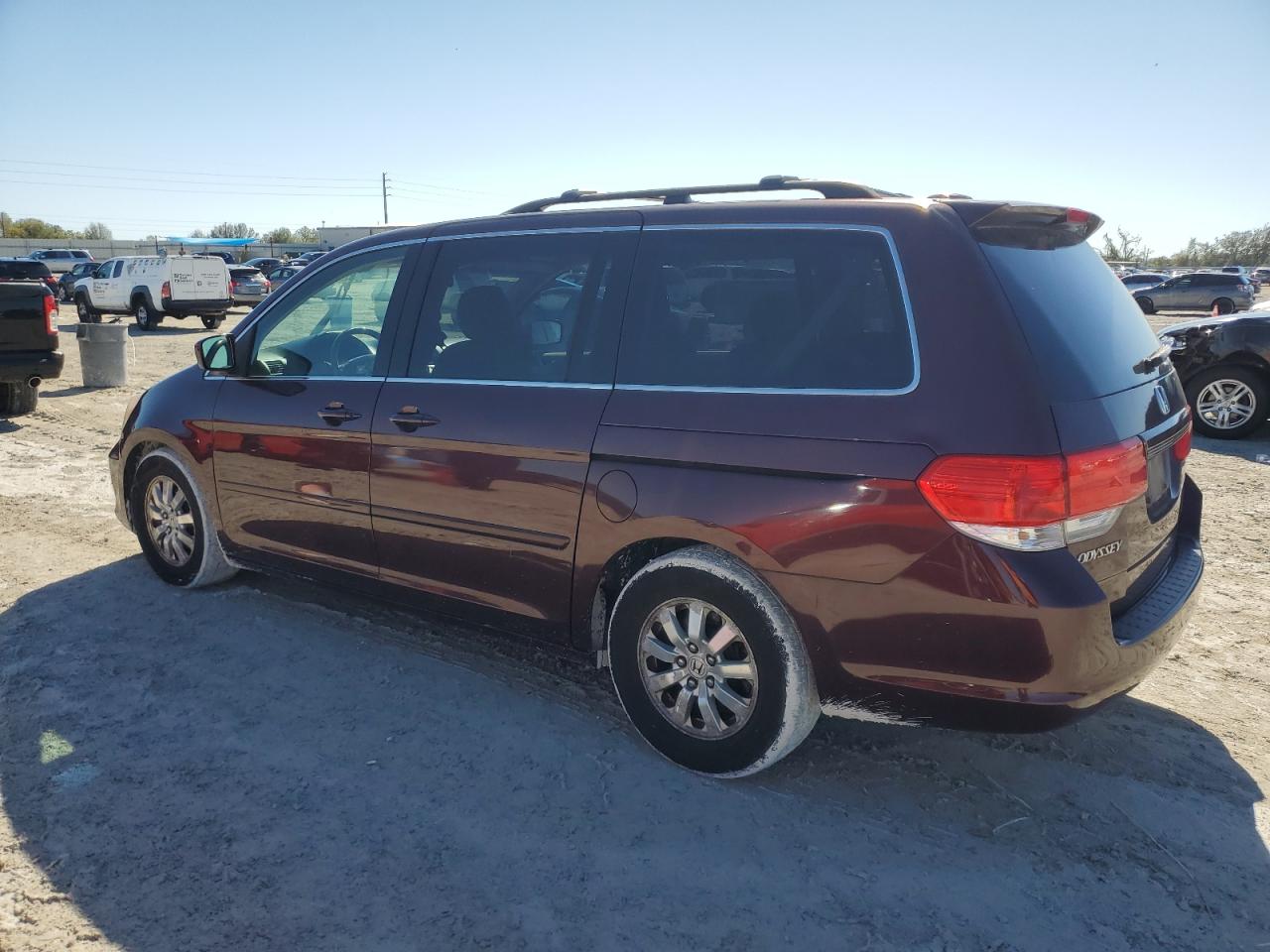 2009 Honda Odyssey VIN 5FNRL38649B011994 Copart auction photo, front end / minor dent/scratches damage thumbnail 2