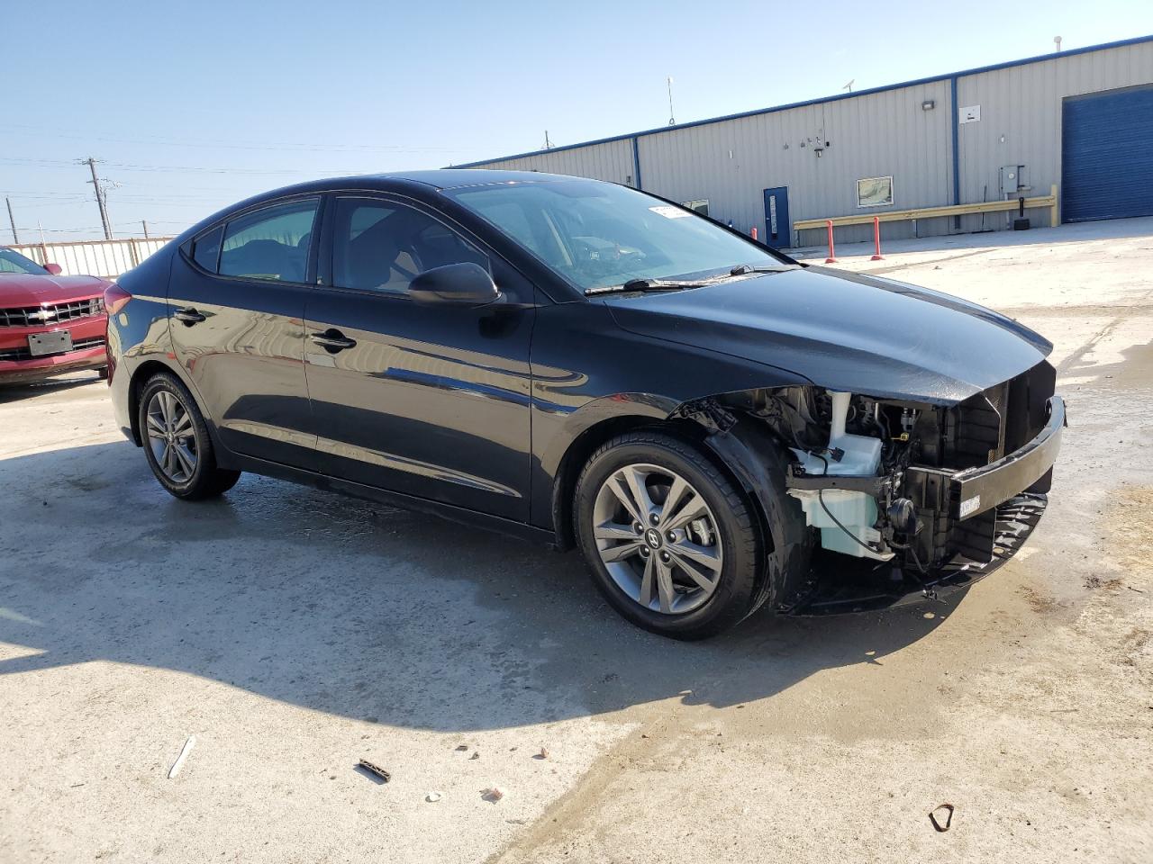 2017 Hyundai Elantra VIN 5NPD84LF9HH207499 Copart auction photo, front end / minor dent/scratches damage thumbnail 4