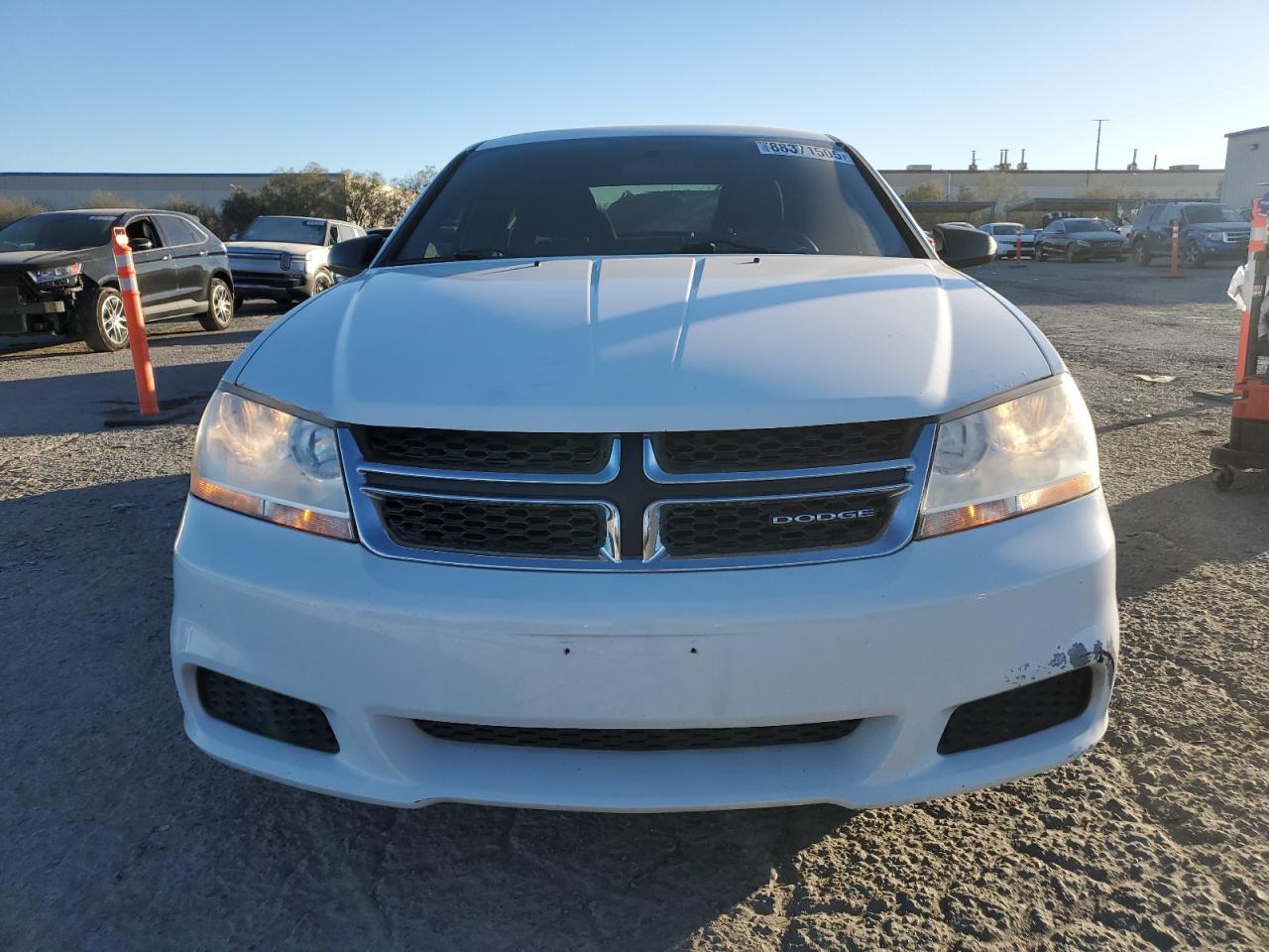 2011 Dodge Avenger VIN 1B3BD4FB4BN578574 Copart auction photo, side damage thumbnail 5