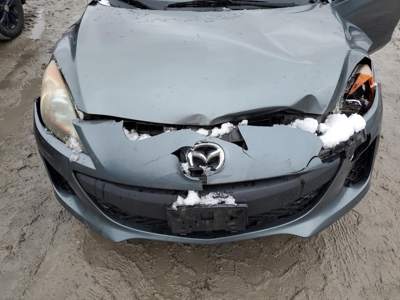 2012 Mazda 3 VIN JM1BL1V72C1699206 Copart auction photo, front end damage thumbnail 11
