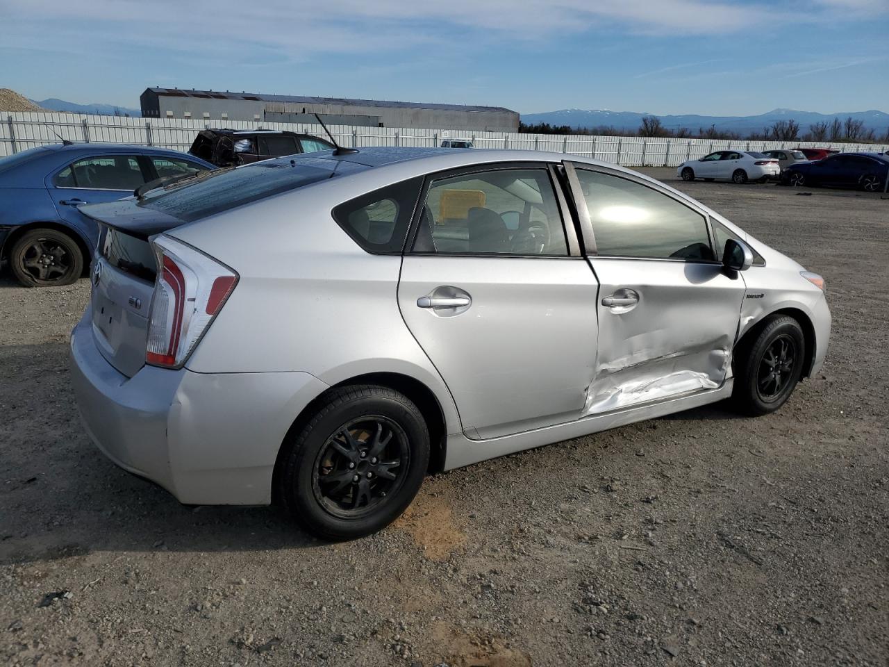 2015 Toyota Prius VIN JTDKN3DU8F1943247 Copart auction photo, side damage thumbnail 3