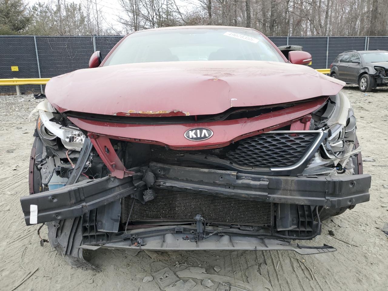 2015 KIA Optima VIN 5XXGN4A72FG407859 Copart auction photo, front end / minor dent/scratches damage thumbnail 5