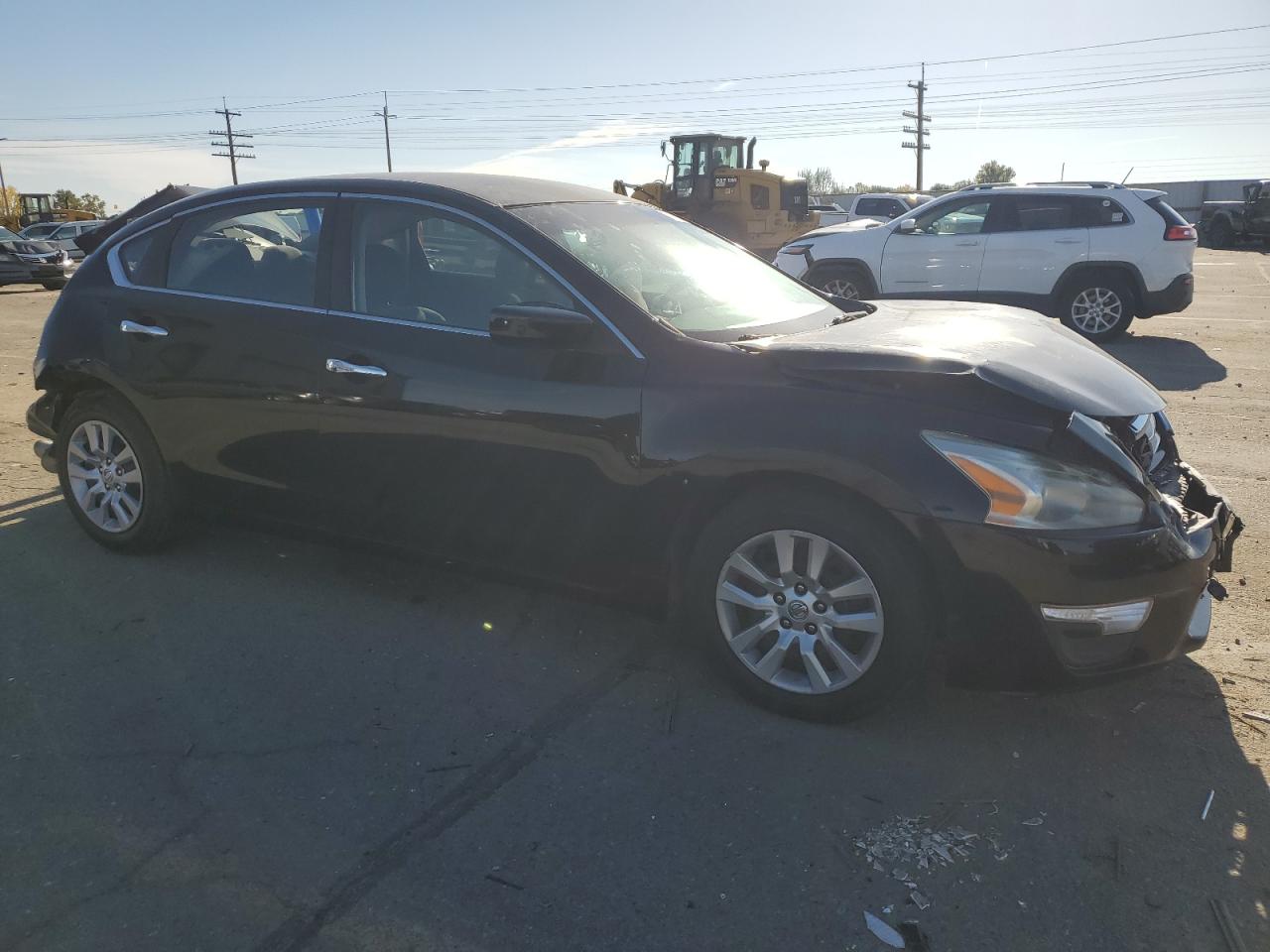 2014 Nissan Altima VIN 1N4AL3AP4EN352376 Copart auction photo, rear end / front end damage thumbnail 4