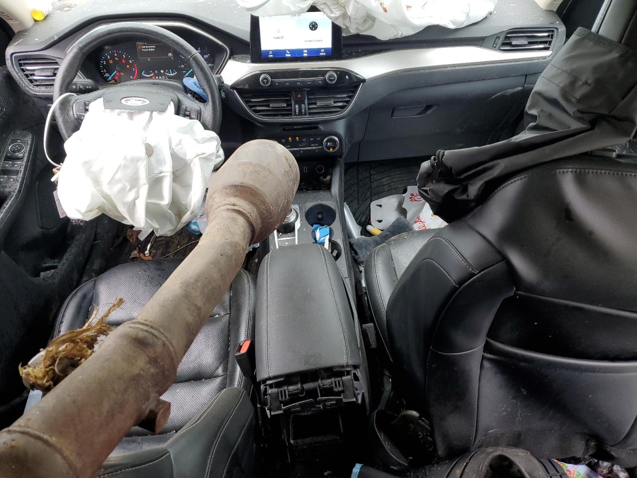 2020 Ford Escape VIN 1FMCU9H61LUB43157 Copart auction photo, all over damage thumbnail 8