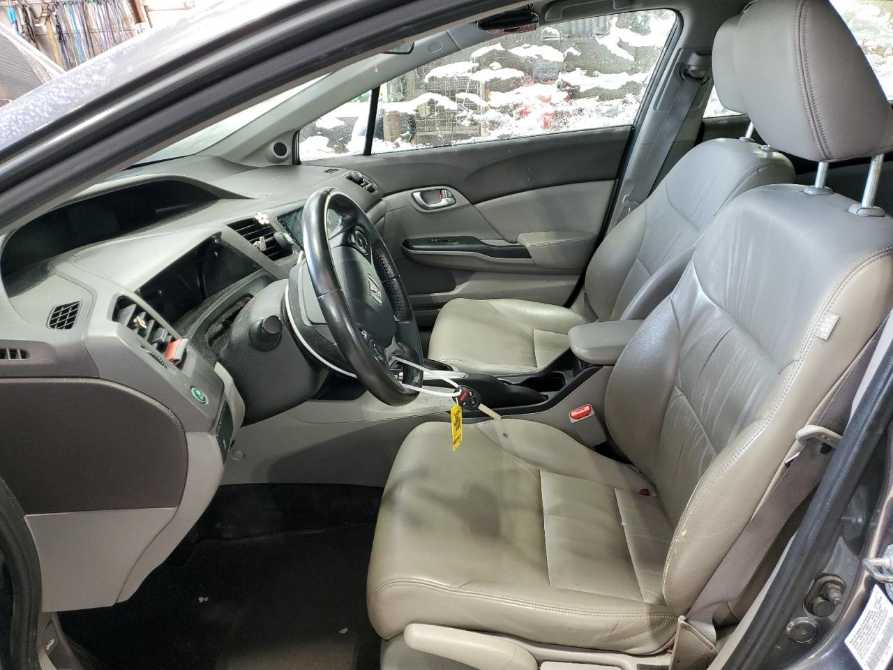 2012 Honda Civic VIN 2HGFB2F94CH540667 Copart auction photo, rear end / side damage thumbnail 7