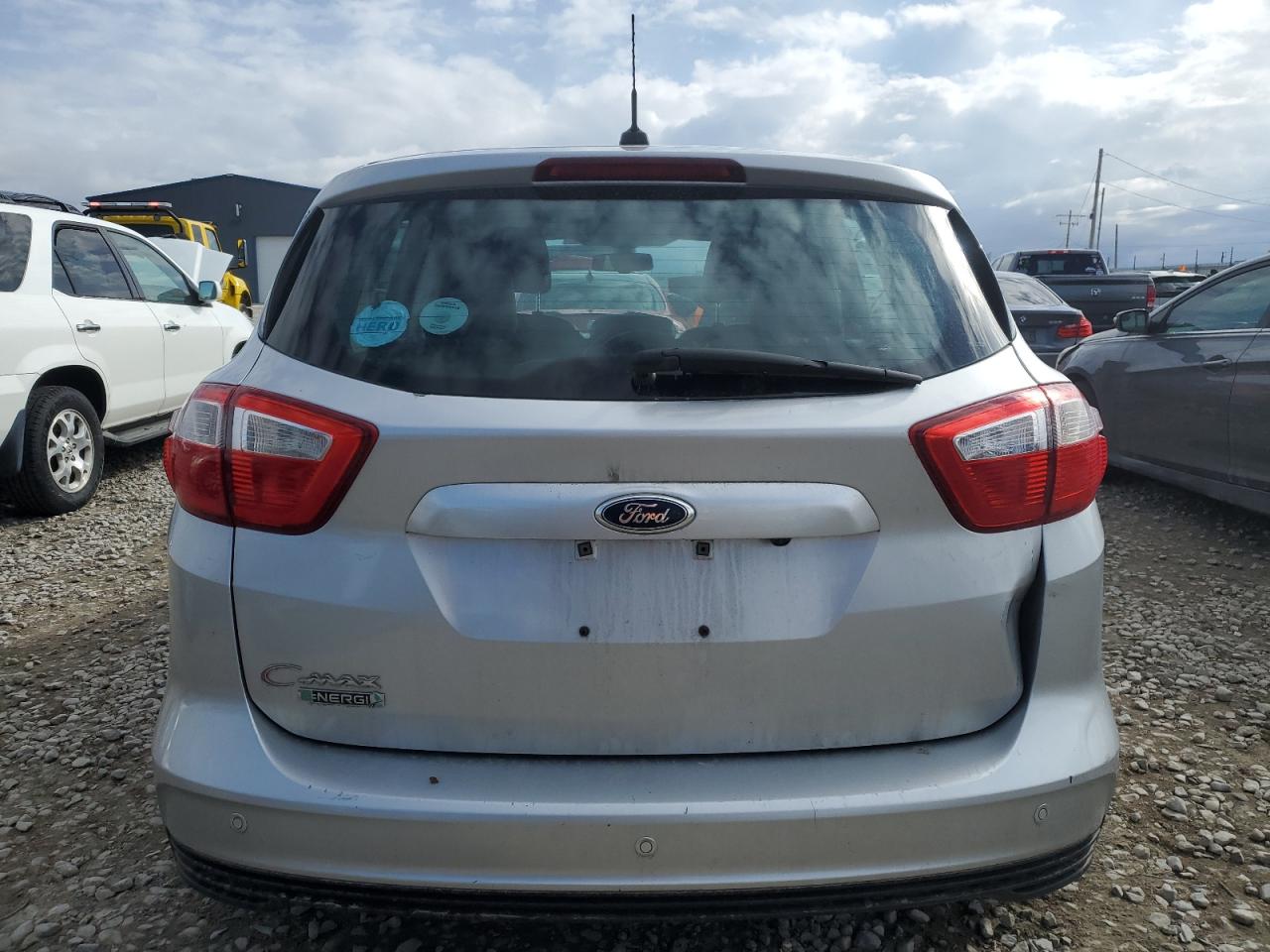 2015 Ford C-MAX VIN 1FADP5CU0FL102792 Copart auction photo, front end / rear end damage thumbnail 6