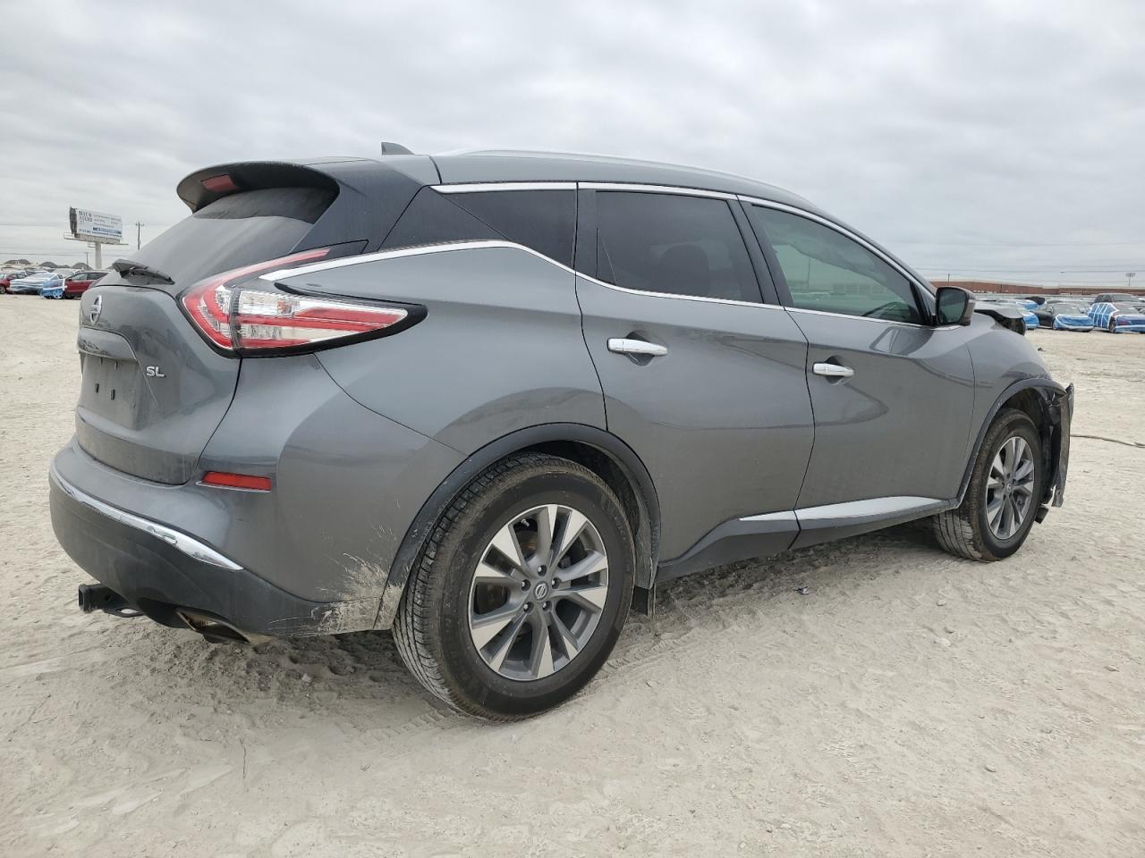 2017 Nissan Murano VIN 5N1AZ2MG7HN186711 Copart auction photo, front end damage thumbnail 3