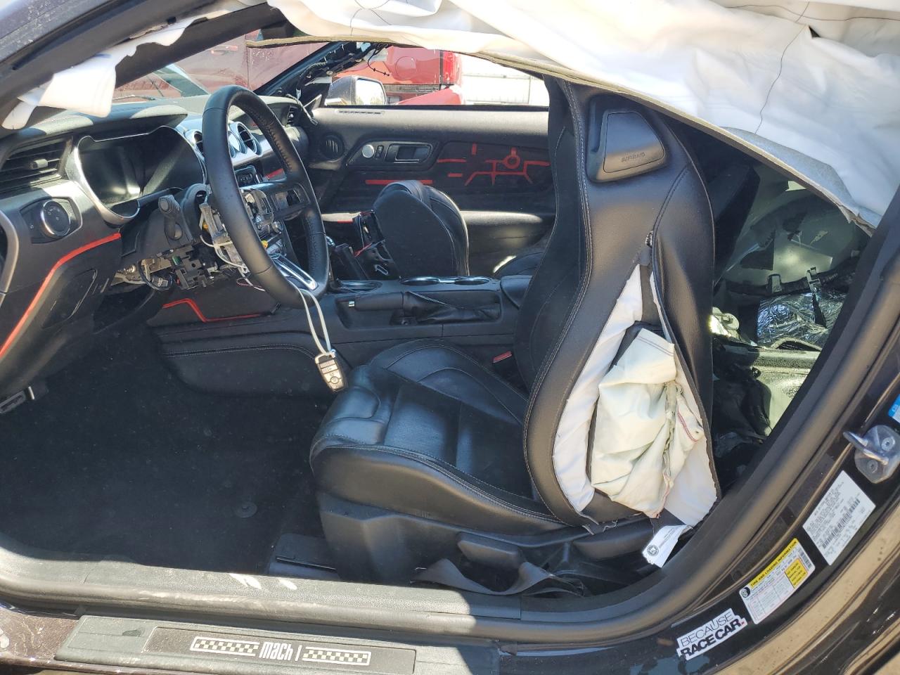 2022 Ford Mustang VIN 1FA6P8R03N5554284 Copart auction photo, side damage thumbnail 7