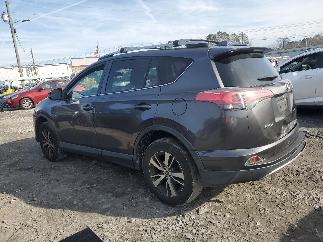 2018 Toyota RAV 4 VIN JTMWFREVXJJ723657 Copart auction photo, rear end damage thumbnail 2