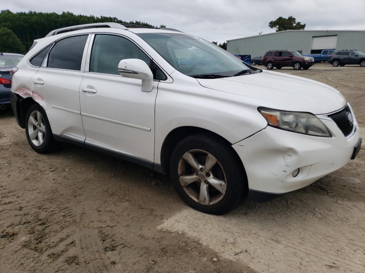 2011 Lexus RX VIN 2T2BK1BA7BC105380 Copart auction photo, all over damage thumbnail 4