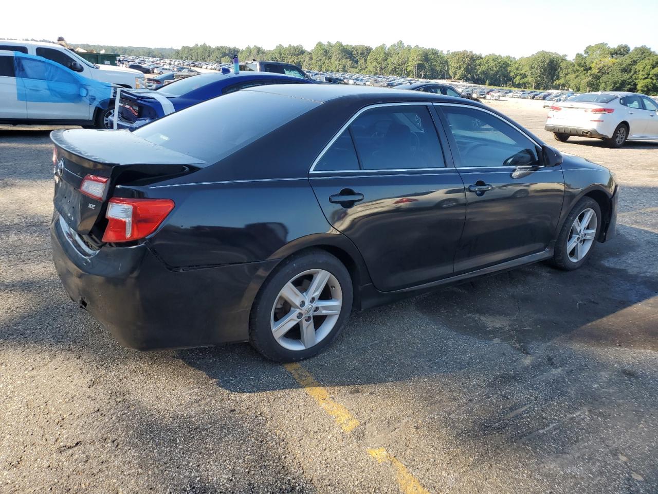 2014 Toyota Camry VIN 4T1BF1FKXEU365190 Copart auction photo, rear end damage thumbnail 3