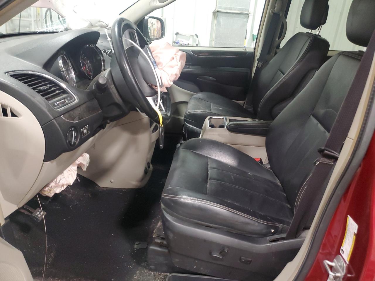 2013 Chrysler Town & Country VIN 2C4RC1BG8DR713447 Copart auction photo, front end / mechanical damage thumbnail 7