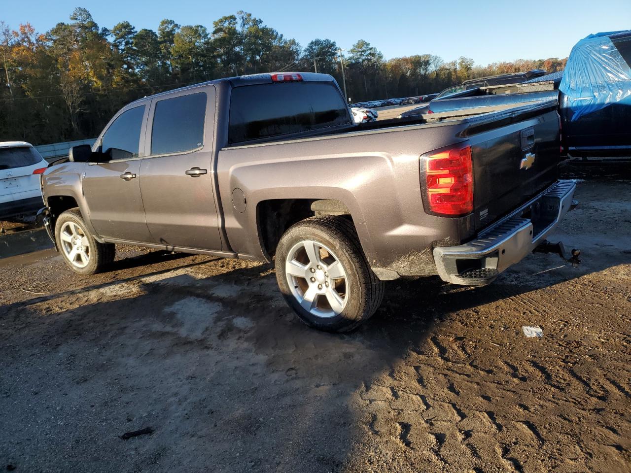 2014 Chevrolet Silverado VIN 3GCPCRECXEG366354 Copart auction photo, front end damage thumbnail 2