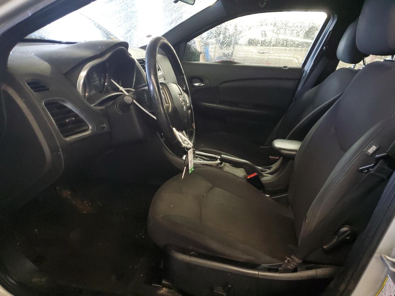 2012 Dodge Avenger VIN 1C3CDZCB1CN137950 Copart auction photo, side / front end damage thumbnail 7