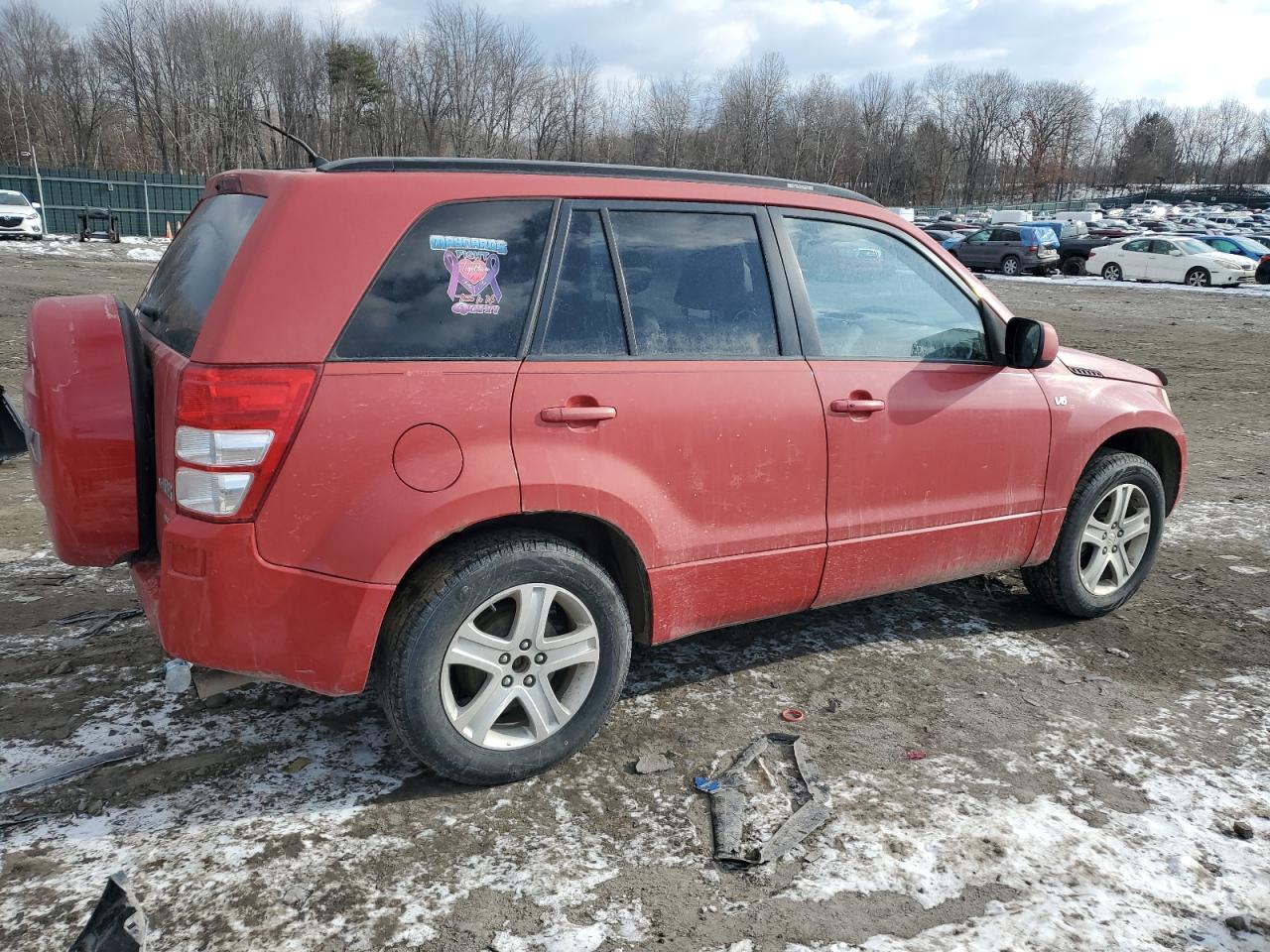 2008 Suzuki Grand Vitara VIN JS3TD947884100074 Copart auction photo, front end damage thumbnail 3
