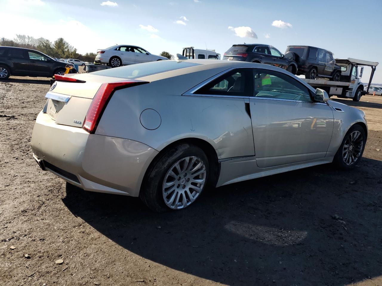 2013 Cadillac CTS VIN 1G6DL1E31D0154713 Copart auction photo, side damage thumbnail 3