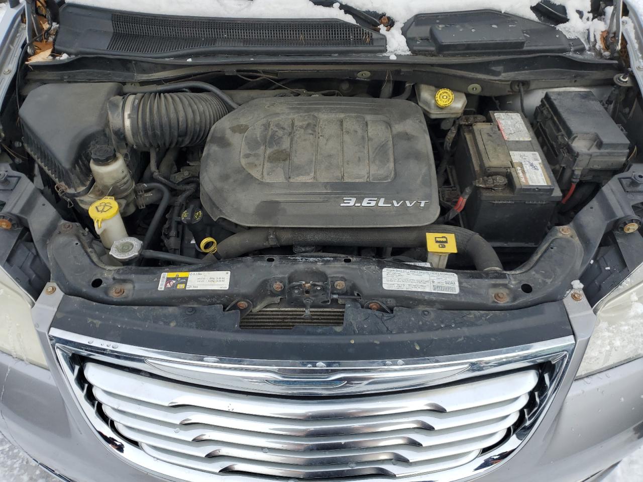 2013 Chrysler Town & Country VIN 2C4RC1CG3DR589778 Copart auction photo, mechanical / front end damage thumbnail 12