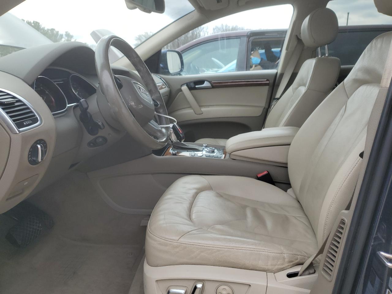 2014 Audi Q7 VIN WA1LGAFE1ED018275 Copart auction photo, normal wear damage thumbnail 7