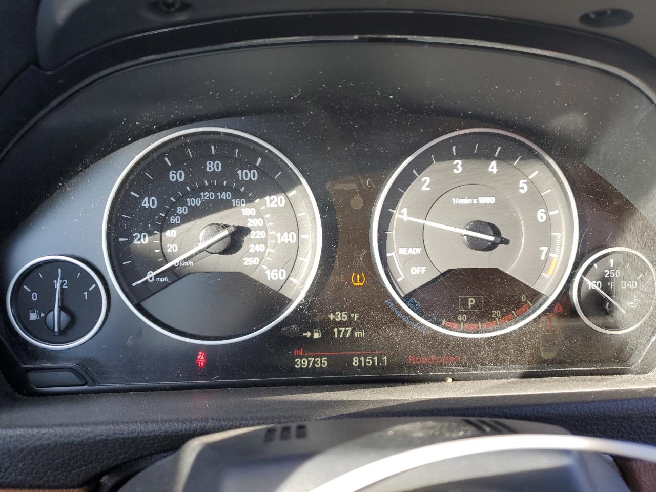 2015 BMW 4er VIN WBA3V9C55F5A78621 Copart auction photo, side / minor dent/scratches damage thumbnail 9