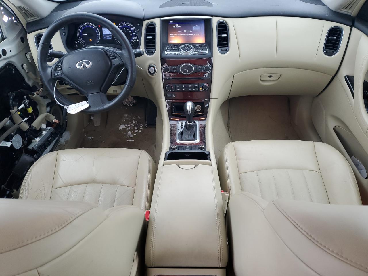 2016 Infiniti QX50 VIN JN1BJ0RR5GM262092 Copart auction photo, front end damage thumbnail 8