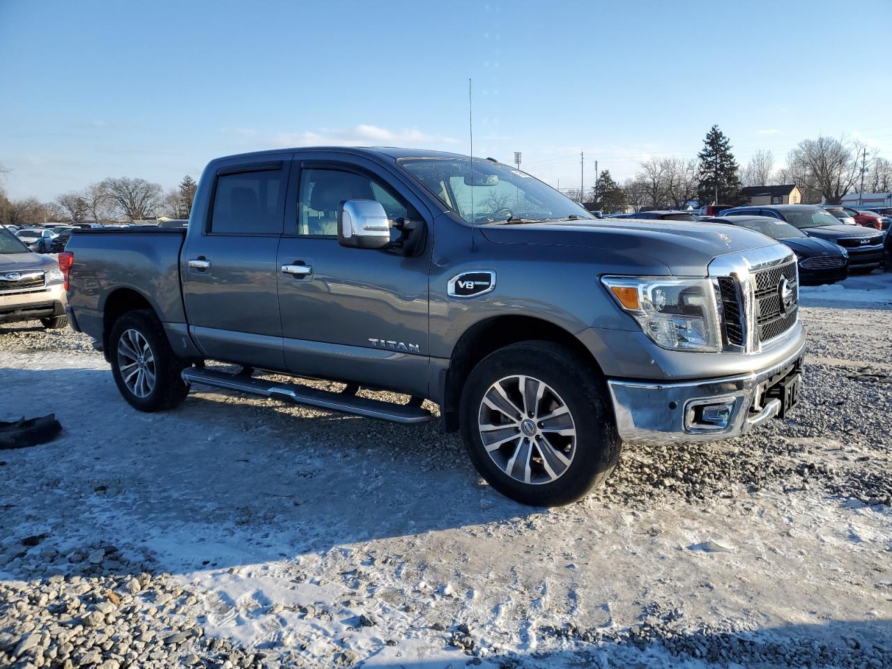 2017 Nissan Titan VIN 1N6AA1E56HN531663 Copart auction photo, water/flood damage thumbnail 4