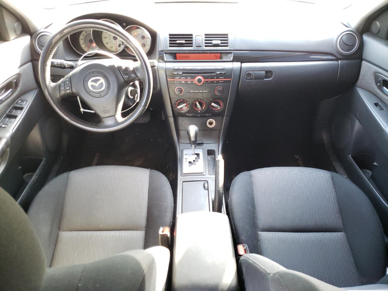 2009 Mazda 3 VIN JM1BK32F491233652 Copart auction photo, side / front end damage thumbnail 8