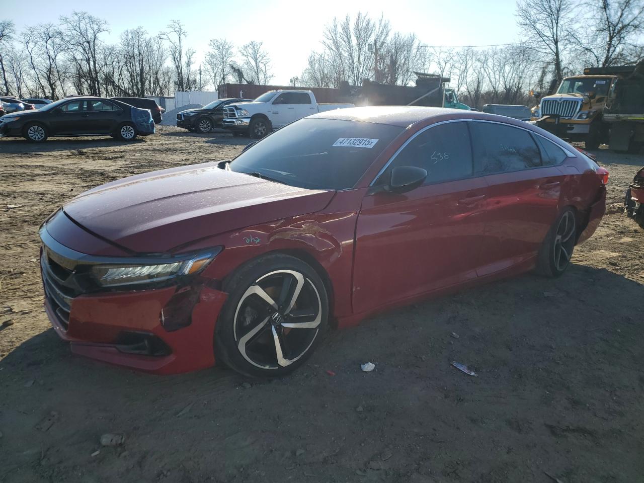 2021 Honda Accord VIN 1HGCV1F33MA082409