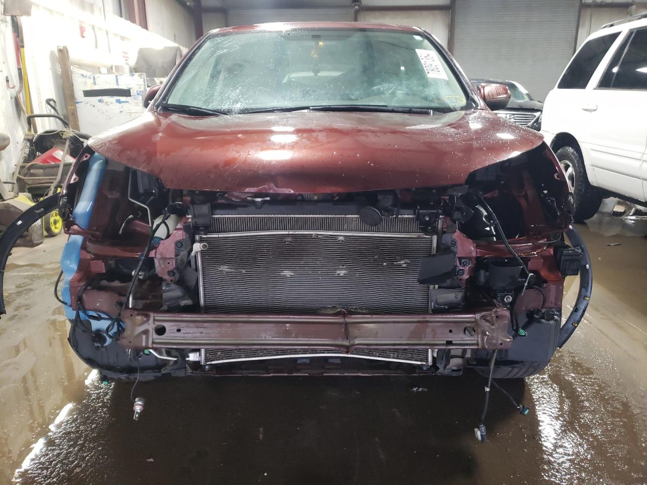 2016 Honda CR-V VIN 5J6RM4H51GL091530 Copart auction photo, front end / side damage thumbnail 5