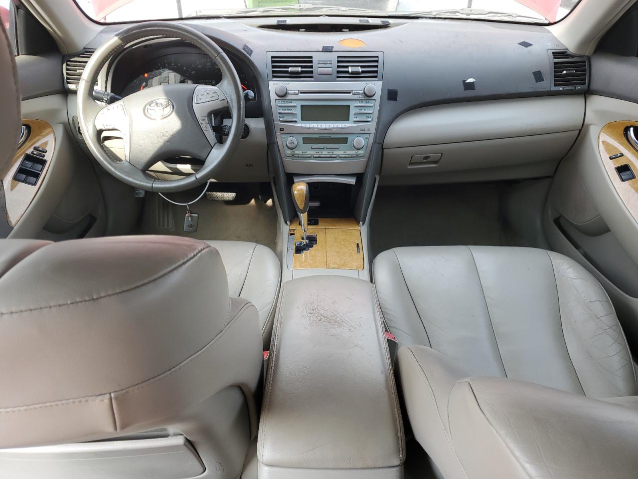 2007 Toyota Camry VIN 4T1BK46K37U016842 Copart auction photo, rear end / front end damage thumbnail 8