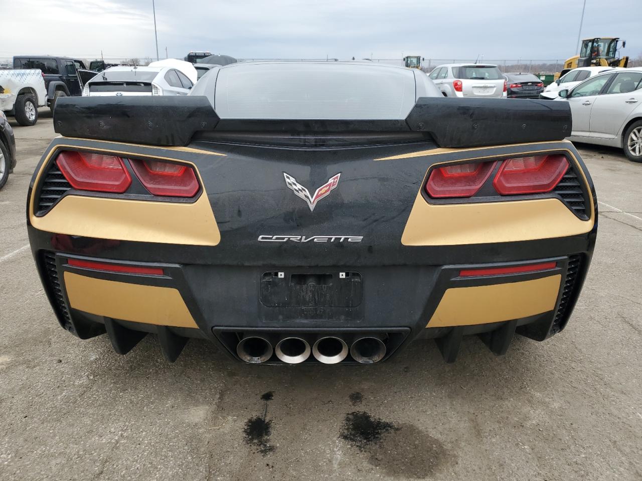 2017 Chevrolet Corvette VIN 1G1YW2D79H5105602 Copart auction photo, minor dent/scratches damage thumbnail 6