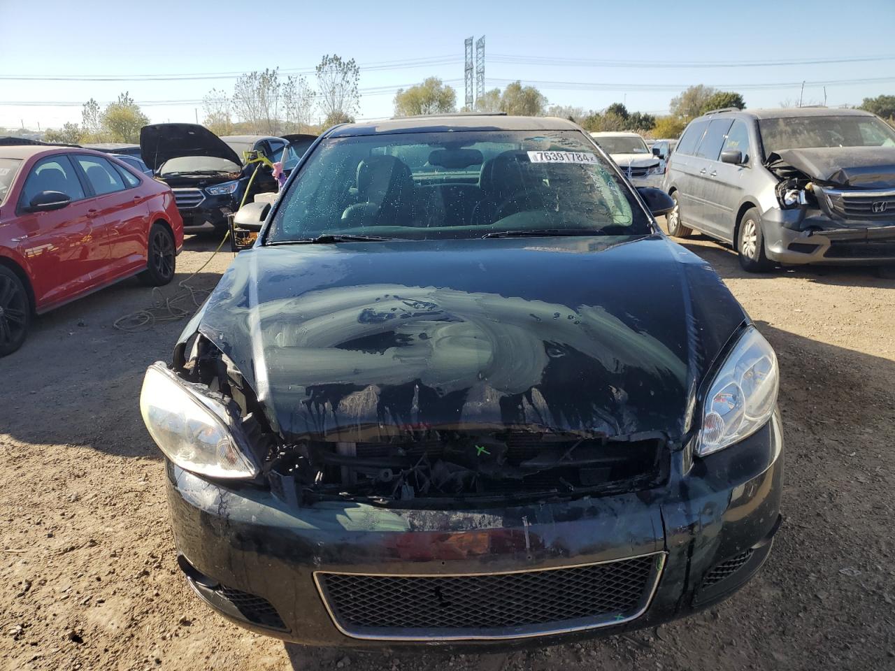 2014 Chevrolet Impala VIN 2G1WC5E34E1172506 Copart auction photo, front end damage thumbnail 5