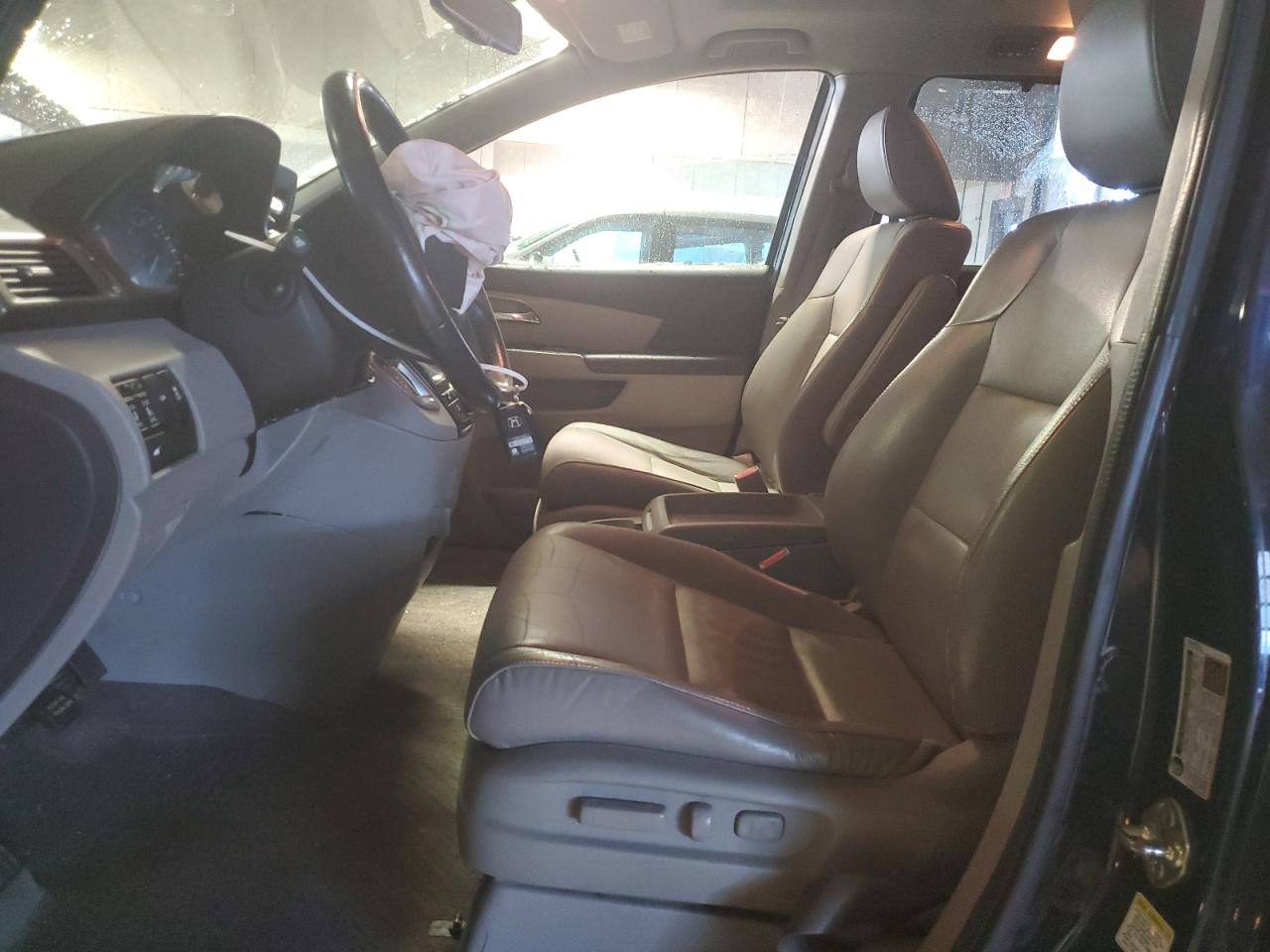 2014 Honda Odyssey VIN 5FNRL5H66EB059695 Copart auction photo, front end / minor dent/scratches damage thumbnail 7
