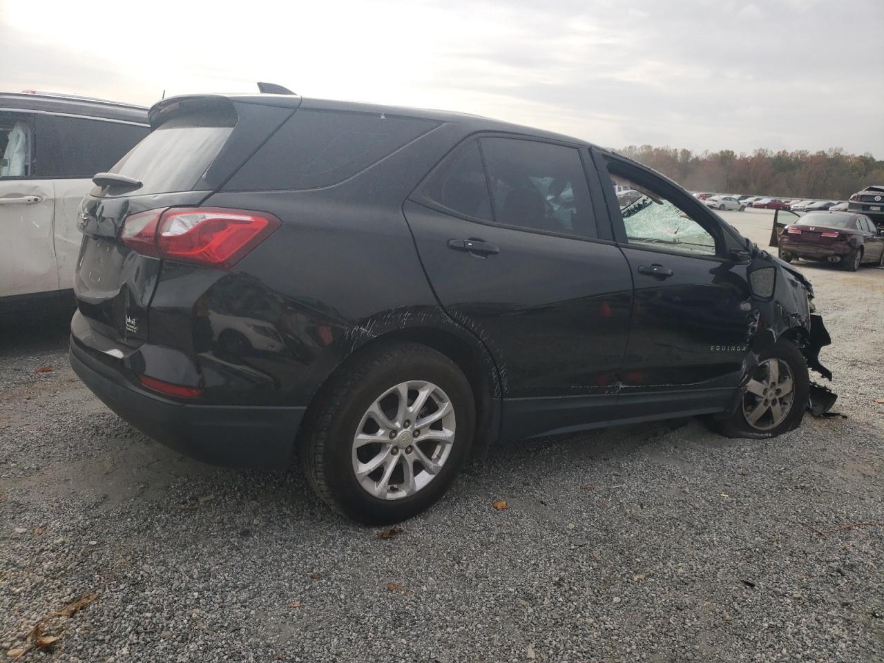 2019 Chevrolet Equinox VIN 3GNAXHEV9KL189330 Copart auction photo, rollover damage thumbnail 3
