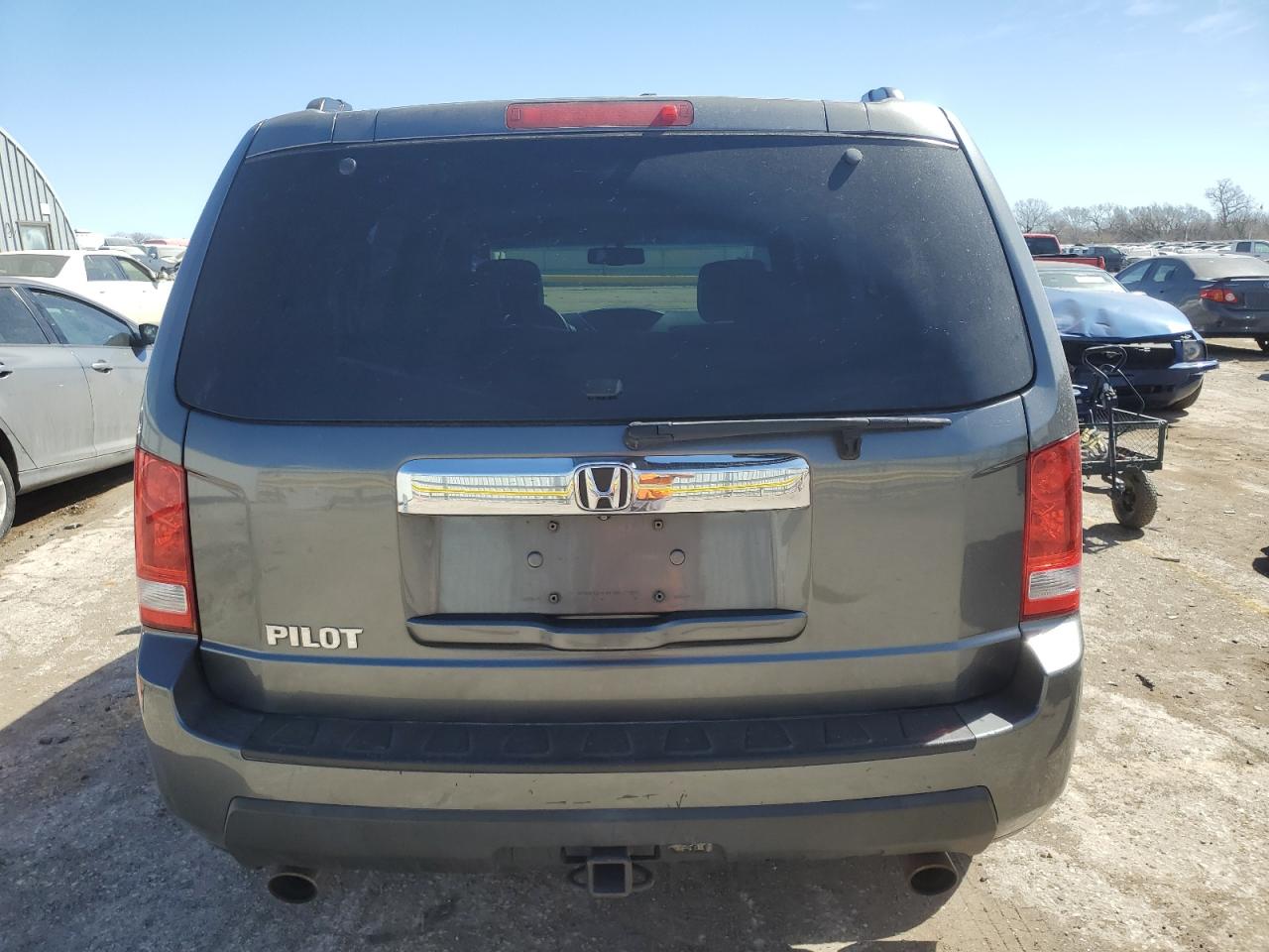 2011 Honda Pilot VIN 5FNYF3H57BB018700 Copart auction photo, side damage thumbnail 6