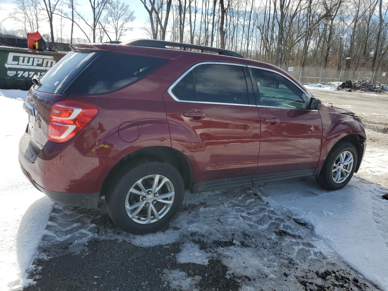 2016 Chevrolet Equinox VIN 2GNALCEK8G1114194 Copart auction photo, front end / minor dent/scratches damage thumbnail 3