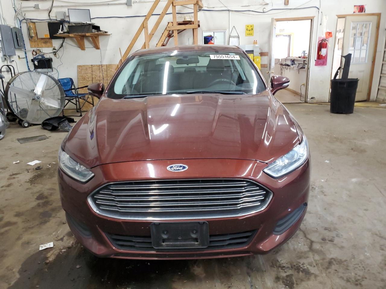 2015 Ford Fusion VIN 3FA6P0LU9FR279385 Copart auction photo, rear end damage thumbnail 5