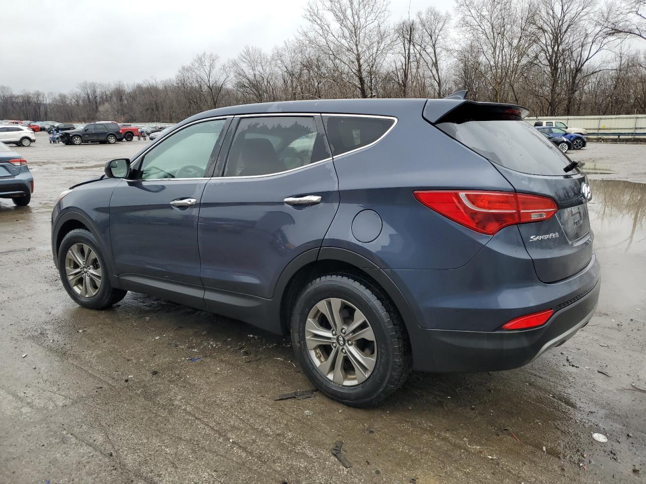 2015 Hyundai Santa Fe VIN 5XYZTDLB8FG302027 Copart auction photo, front end damage thumbnail 2